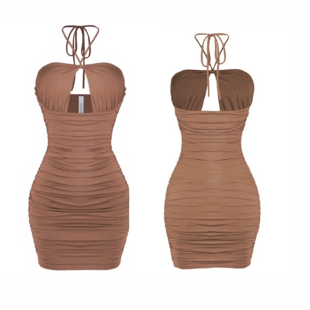 Bodycon and Chocolate and Dress
